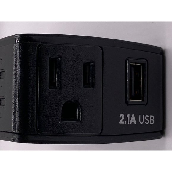 Cyber Power 120 Watt Peak 2 In 1 Mobile Power Inverter A/C USB Other Chargers To - Picture 8 of 16